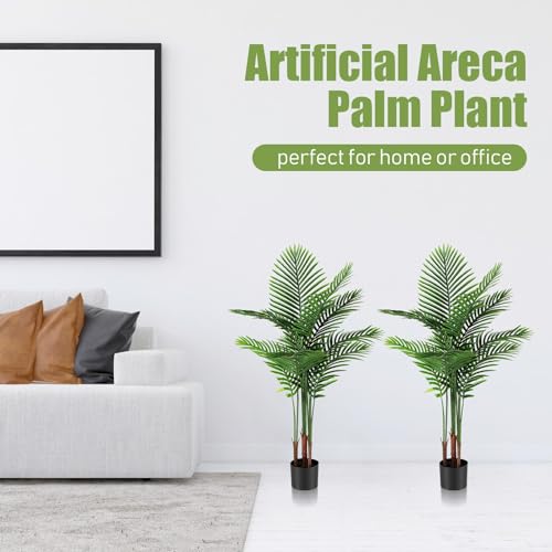 2 Pack Artificial Palm Trees 3Ft (3 feet)