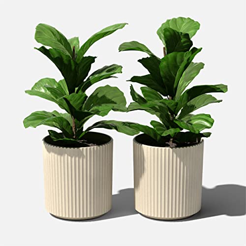 Demi Series Planter (Sand / 16 inch - 2 Pack)
