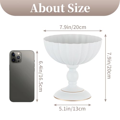 White Urn Vase for Centrepieces (White)