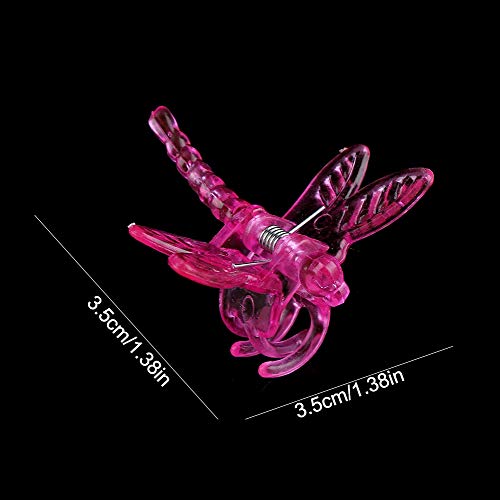 100Pcs Plant Orchid Support (Rose Red)