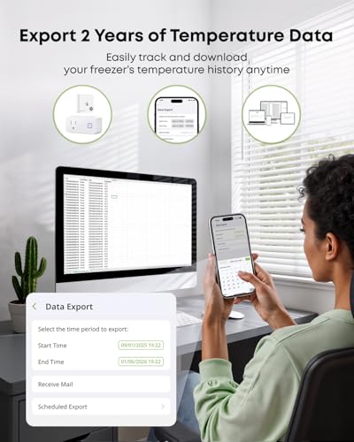 WiFi Room Thermometer Indoor Humidity Monitor (1 sensor + H3 Smart Plug Hub)