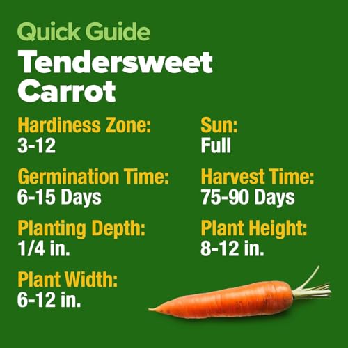 Tendersweet Carrot Seeds