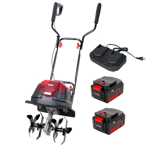 40V 12 Inch Cordless Garden Tiller Cultivator (12 inch)