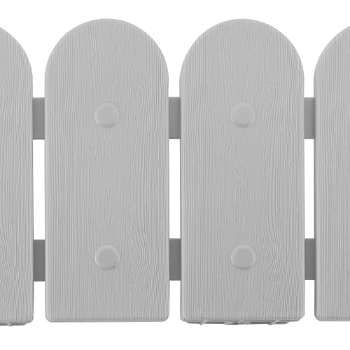 Garden Border Plastic Edging (Gray / 20ft.)