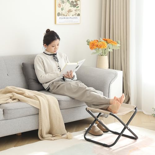 Folding Ottoman (Dark Grey Set)