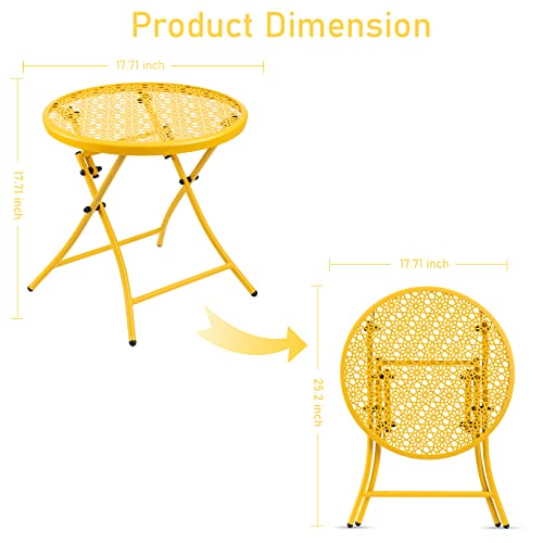 Folding Outdoor Side Table