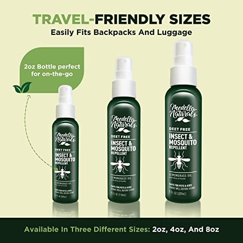 Deet Free Insect & Mosquito Repellent (2 Fl Oz (Pack of 3))