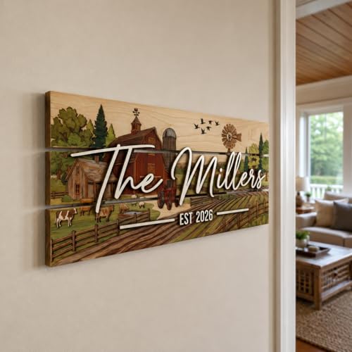 Farmhouse Barn Sign (Rustic Barn / Large)