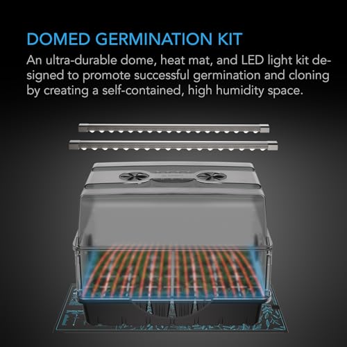 Heavy Duty Humidity Dome 5x8 Germination Kit