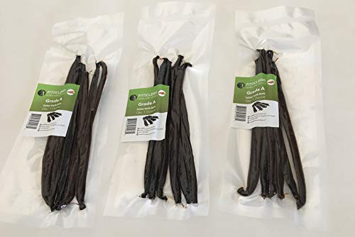 1oz Vanilla Beans Grade A Tahitian for Extract (1 Ounce (Pack of1))