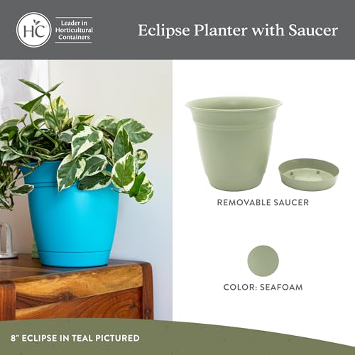 Eclipse Round Planter Pot (Seafoam / 6" (Pack of 4))