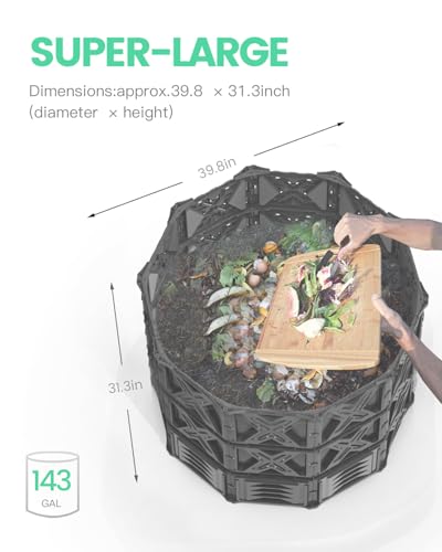 Large Compost Bin (143 Gal(540L))