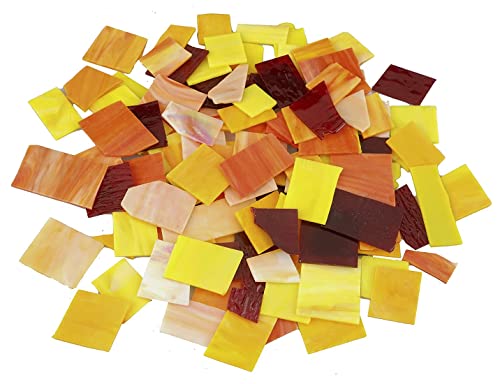 Stained Glass Sheets Pieces (35 Ounce)