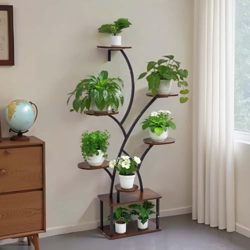 Plant Stand Indoor with Grow Lights