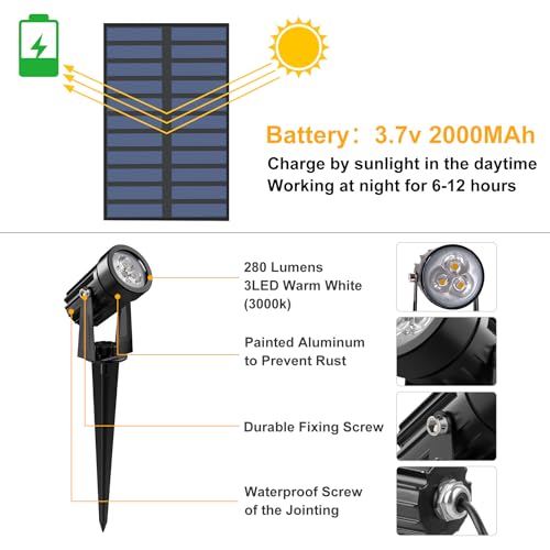 Solar Spot Lights Outdoor