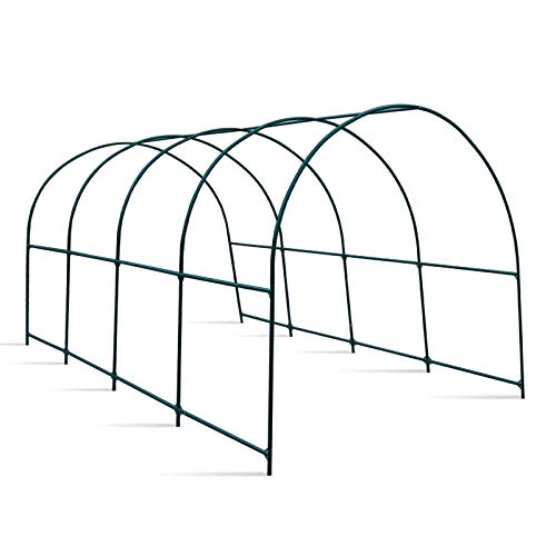 Greenhouse Replacement Frame for 16' X 7' X 7' Larger Hot Garden House (16' X 7' X 7' / Frame)