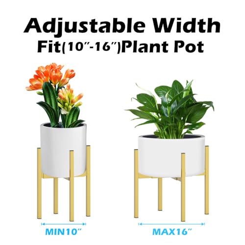 Heavy Plant Stand for 10" (1 - Heavy Duty / Heavy Gold 10-16")