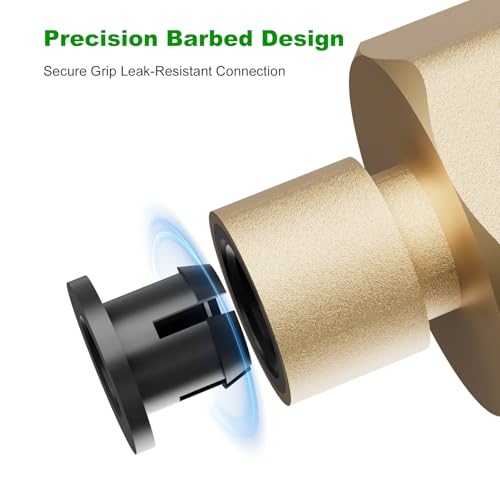 1 4 Inch Brass Drip Irrigation Connector (1/4 Inch Brass Connector)