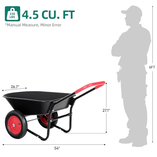Autodaya Dual (330lb|red-4.5 Cu Ft)
