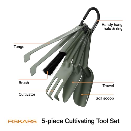 5 Piece House Plant Cultivating Tool Set for Indoor Gardening (5 Count)