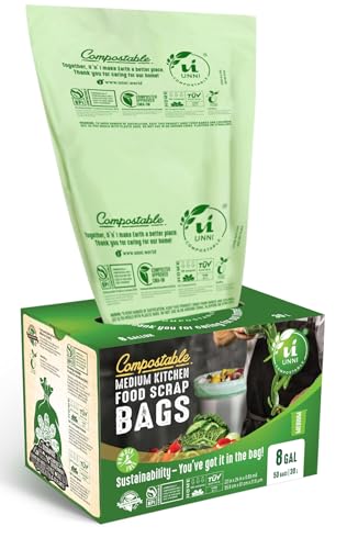 8 Gallon Compostable Bags (100 Count)