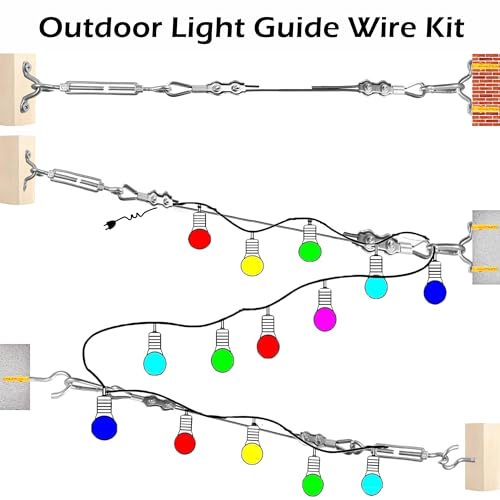 165FT String Light Hanging Kit