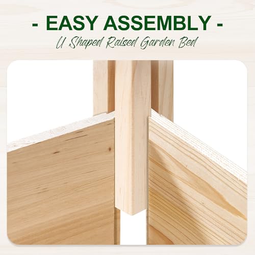 U Shape Raised Garden Bed