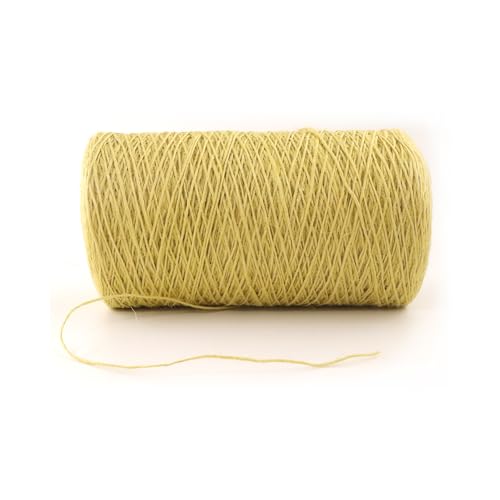 1mm x 1000 Feet Yellow Jute Rope (1000 Foot)
