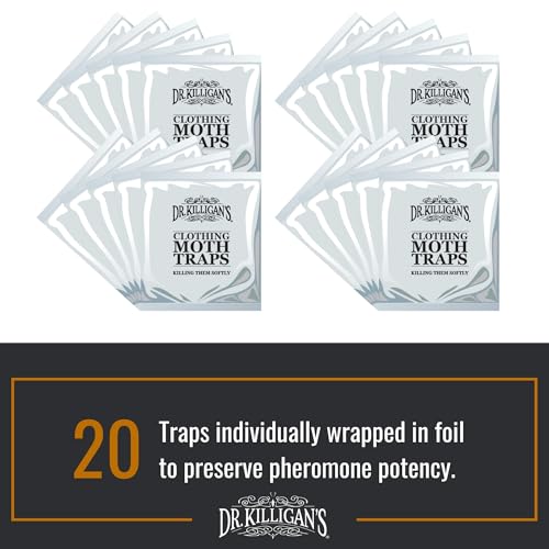 Premium Clothing Moth Traps with Pheromones (Black)