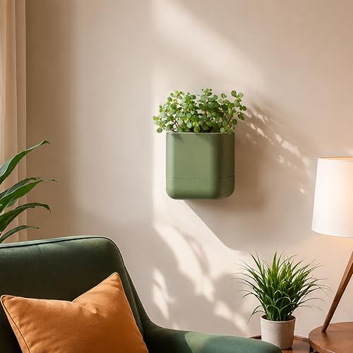 4.5 Inch Wall Mounted Self (4.5" (1 Pack) / Olive)