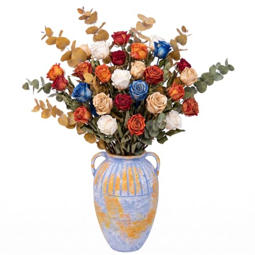 13 Inch Handcrafted Retro Ceramic Table Vase (B&o / 13 inches)
