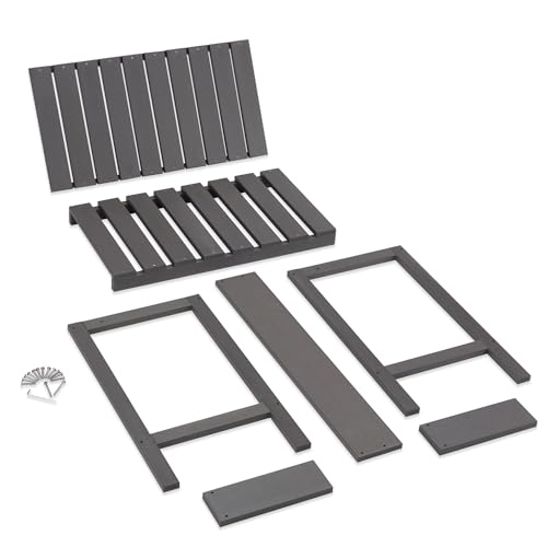 Outdoor Potting Bench (Gray)