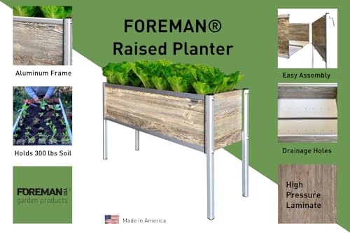 Raised Garden Bed with Legs (Amaretto / 36*12*25in)