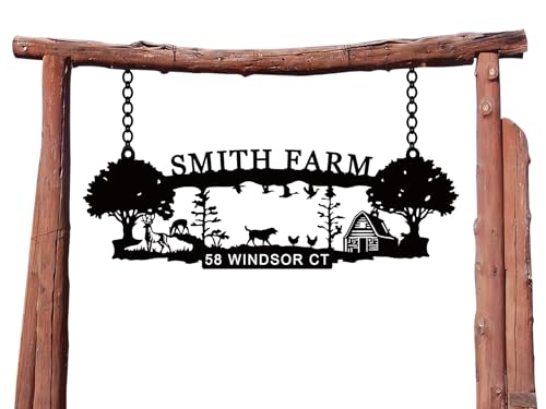 Custom Ranch Signs (Black036)