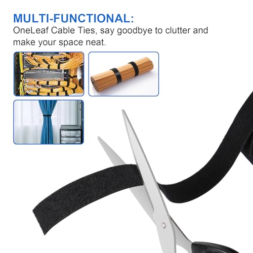 Heavy Duty Hook and Loop Cable Ties Roll