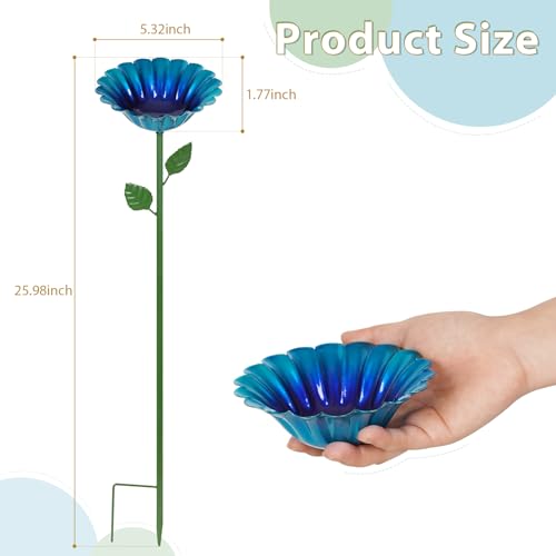 Large Bee Watering Station 4 Pack Bee Feeders for Outdoors Decor