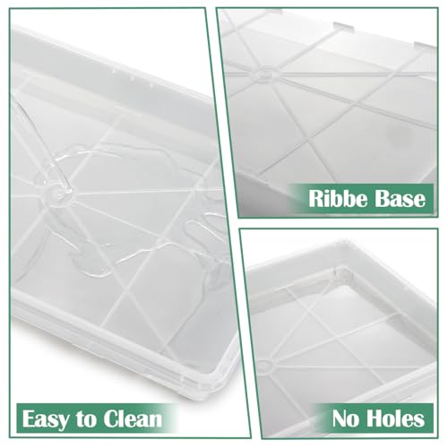 Clear Seed Starter Trays 5 Pack (Clear / Holding Trays-5P)