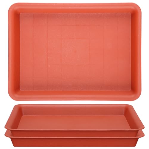 11 Inch Red Plant Saucer (11 Inch / Red)