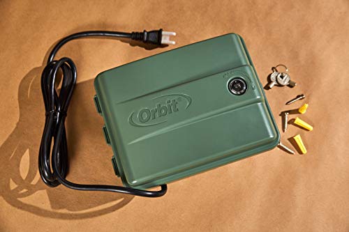 57900 12 Station Outdoor Swing Panel Sprinkler System Timer