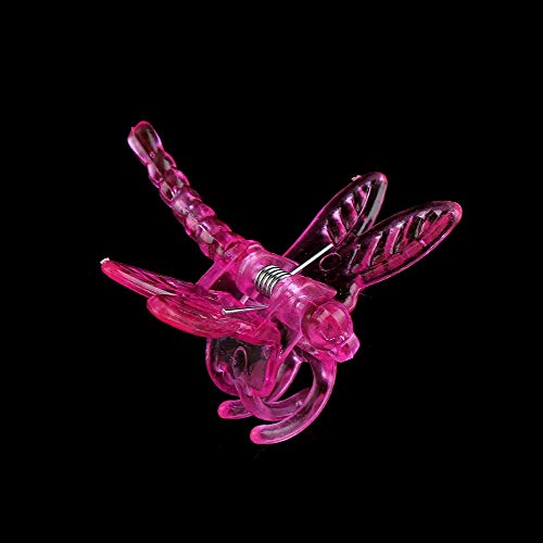 100Pcs Plant Orchid Support (Rose Red)