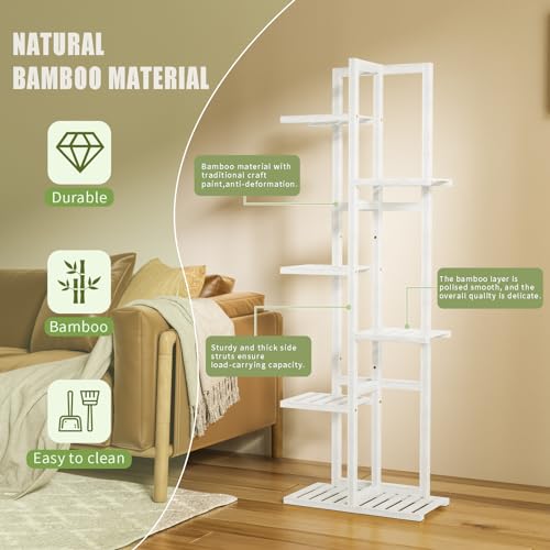 6 Tier Bamboo Plant Stand Indoor
