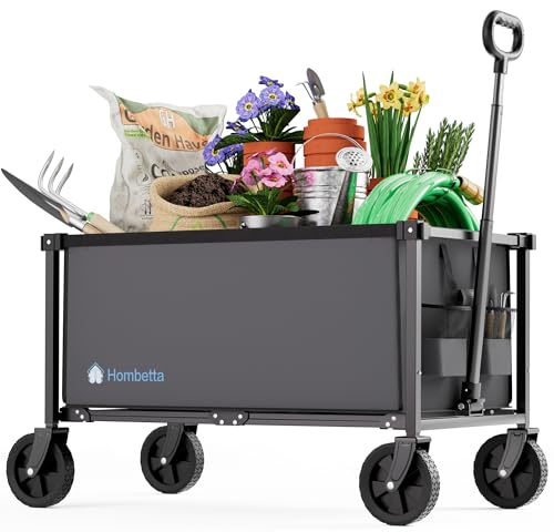 29.3" Collapsible Wagon Cart (Darkgray / 150L)
