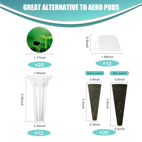 64pcs Seed Pod Kit for Aerogarden (64pack)