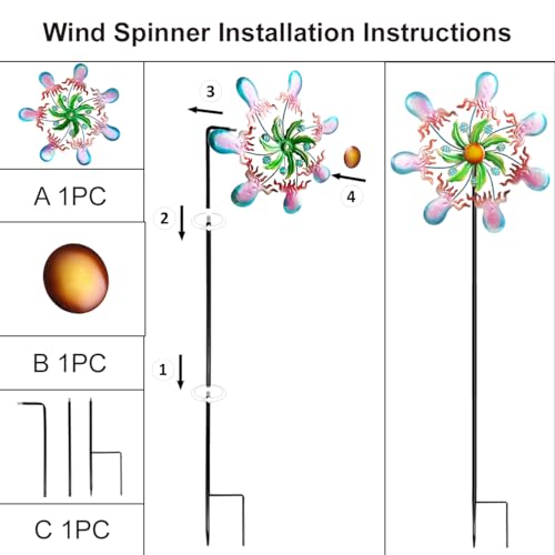 Jellyfish Wind Spinners (Jellyfish Wind Spinner)