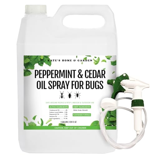 Peppermint Oil Spray for Bugs (128 Fl Oz (Pack of 1))
