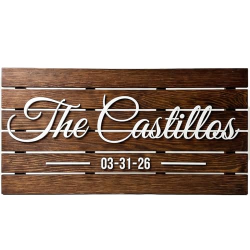 Wooden Name Sign Personalized and Custom (XX Large)