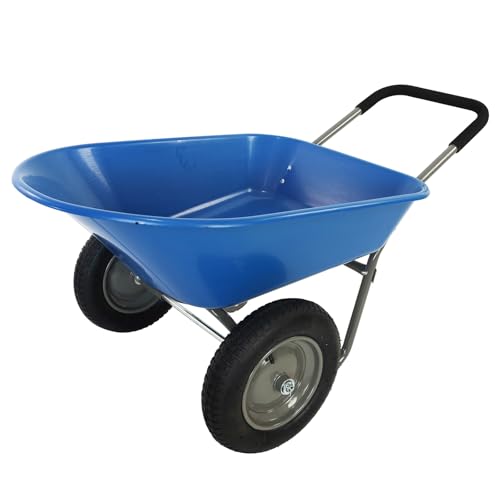 Dual Wheel Wheelbarrow