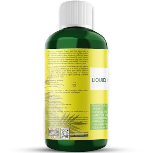 Organic Premium Kelp Seaweed Fertilizer (8 Fl Oz)