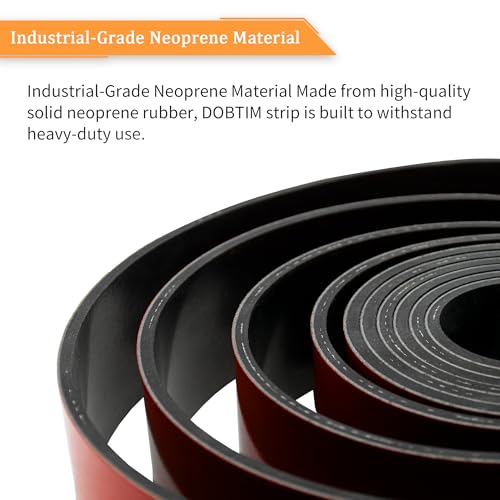Adhesive Reinforced Solid Rubber Sheets (2" x 110" / .125" thick(Adhesive）)