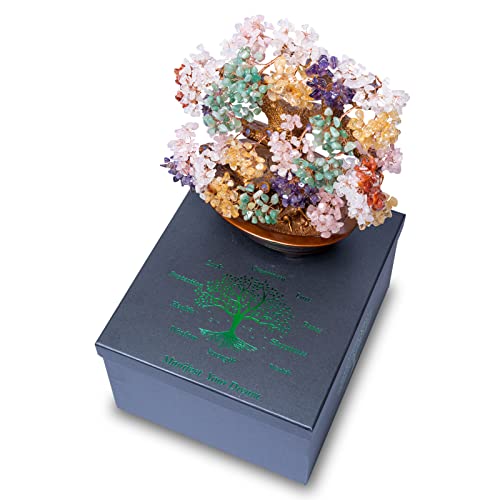 Natural Large Chakra Crystal Tree14 (Multicolor)